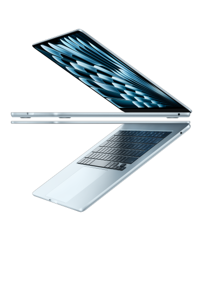MacBook Air 15-inch (M4, Sky Blue, 24GB RAM, 1TB SSD)